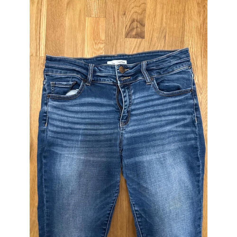 BKE Victoria Universal Fit Mid Rise Ankle Skinny Jeans Size 31 - Picture 3 of 7